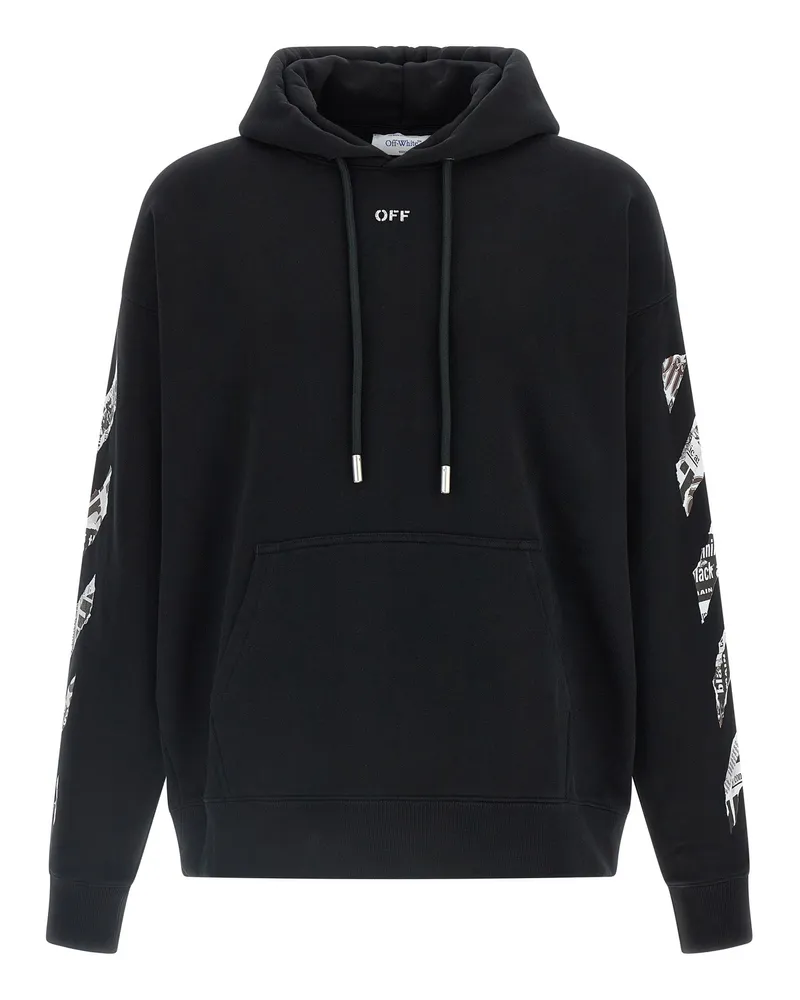 OFF-WHITE Off-White-Kapuzenpullover „Newspaper Arrow Skate Black
