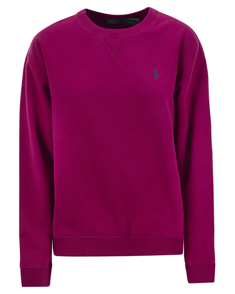Ralph Lauren Crewneck Sweatshirt Fuchsia