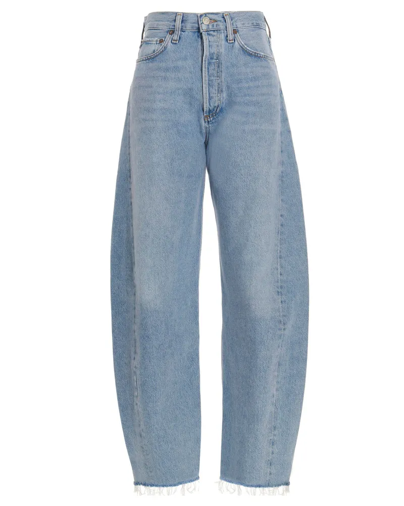 AGOLDE luna setzgesteuerte Jeans Light