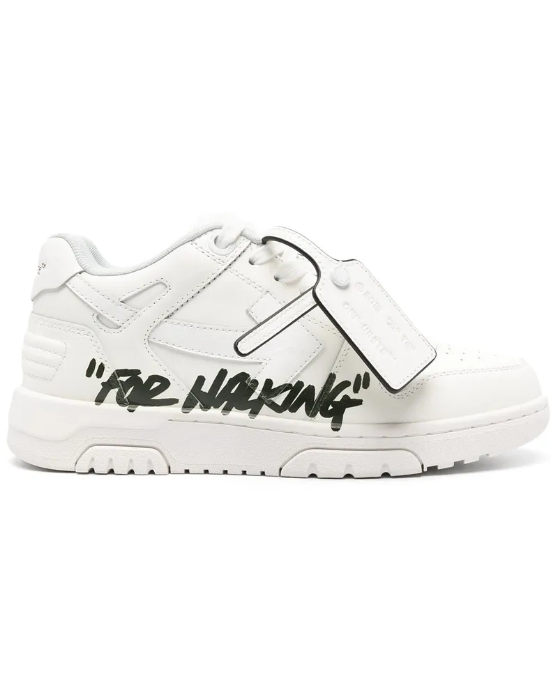 OFF-WHITE Aus weißer Sneaker aus dem Büro zum Gehen 0110
