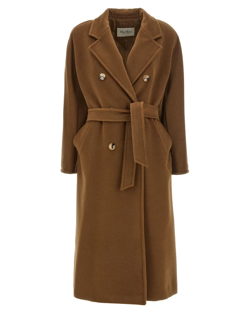 Max Mara Madame 101801 Icon Coat' Mantel Brown