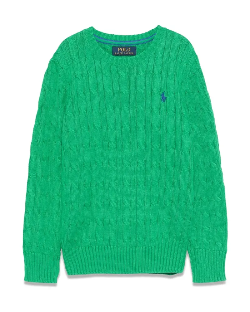 Ralph Lauren Jersey mit Logo Multicolour