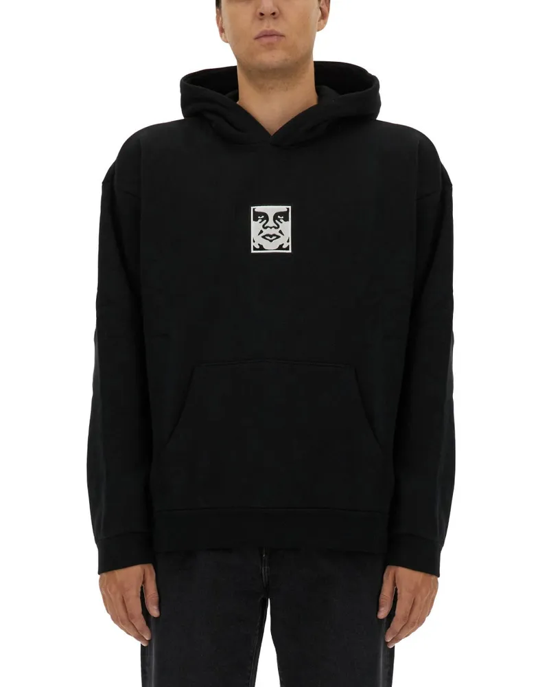 Obey Gehorchen Icon "Hoodie Black