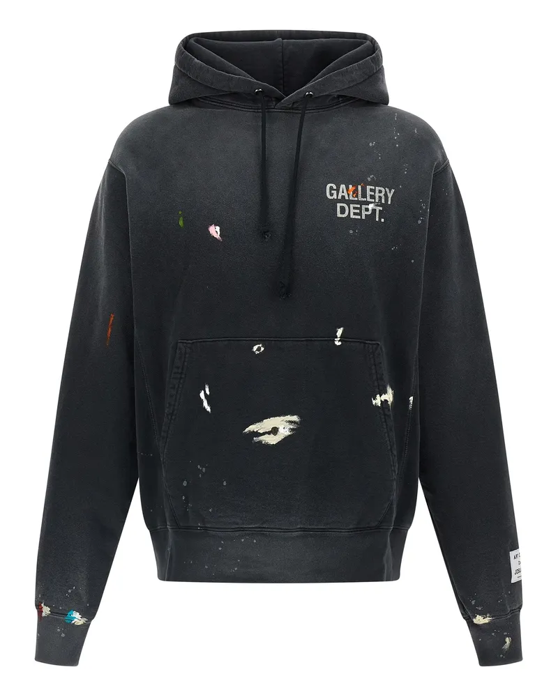 GALLERY DEPT. Gemalter“ Kapuzenpullover Black