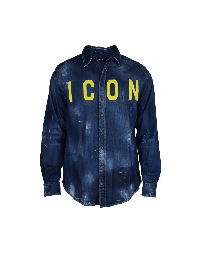 Dsquared2 Hemd Blue