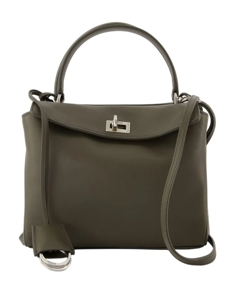Balenciaga Rodeo Mini -Bag  Leder Khaki Khaki