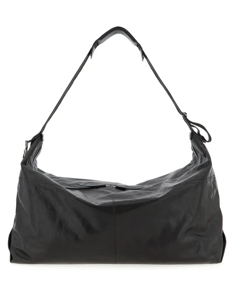 Christophe Lemaire Umhängetasche „Berlingot 72 H Weekend Brown