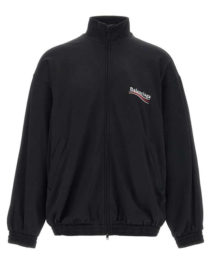 Balenciaga Logo Stickshirt Black