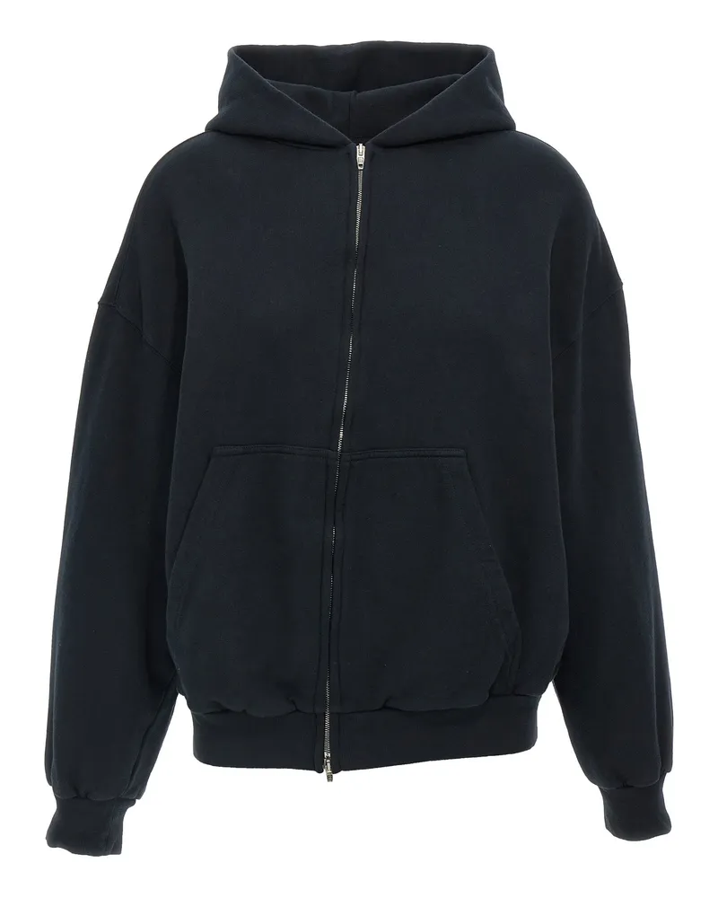 Balenciaga Flipped Uni“ Kapuzenpullover Black