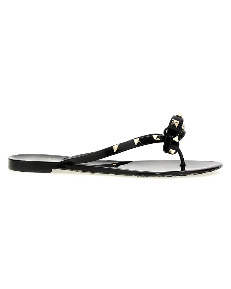 Valentino Garavani Valentino Garavani 'PM Thong Rockstud' Sandalen Black