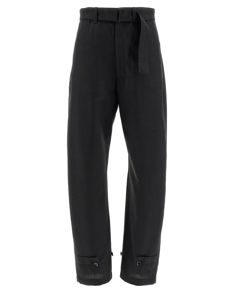 Christophe Lemaire Hose „Curved Tailored Black