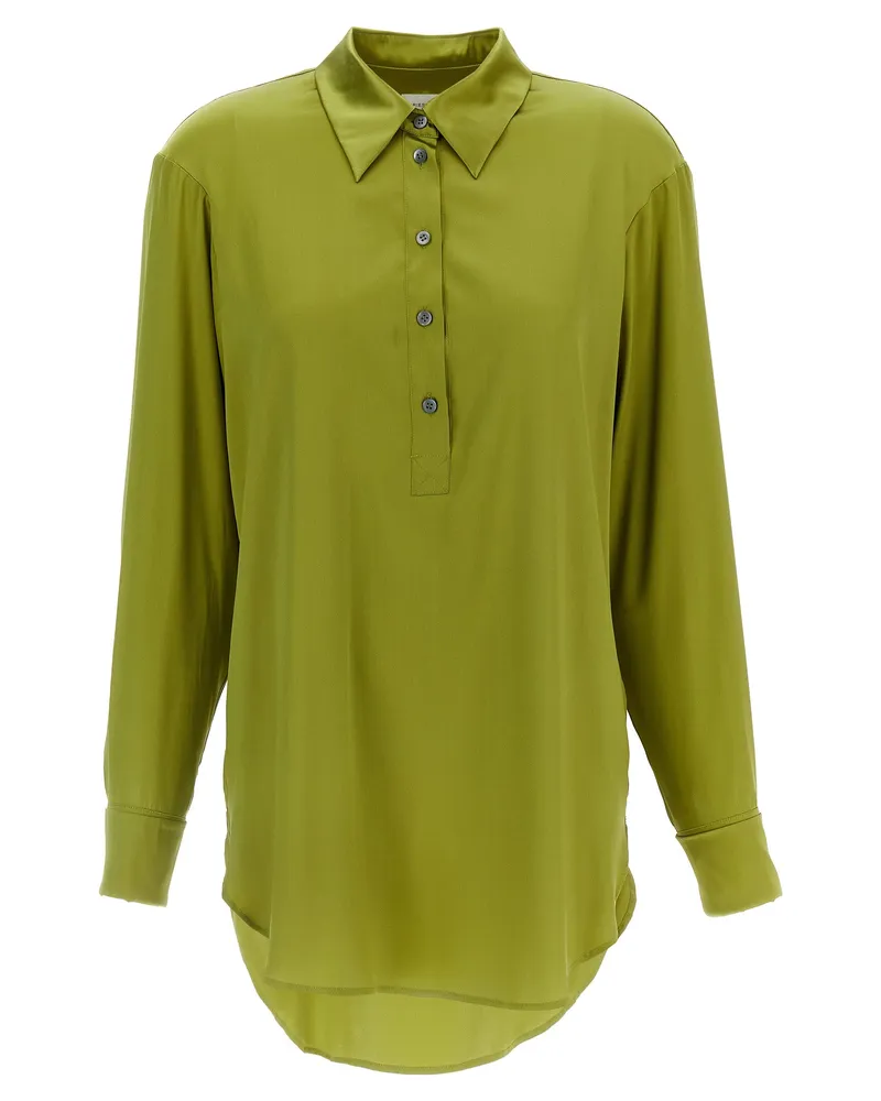 Dries van Noten Dries Van Note 'Corsola' Hemd Green