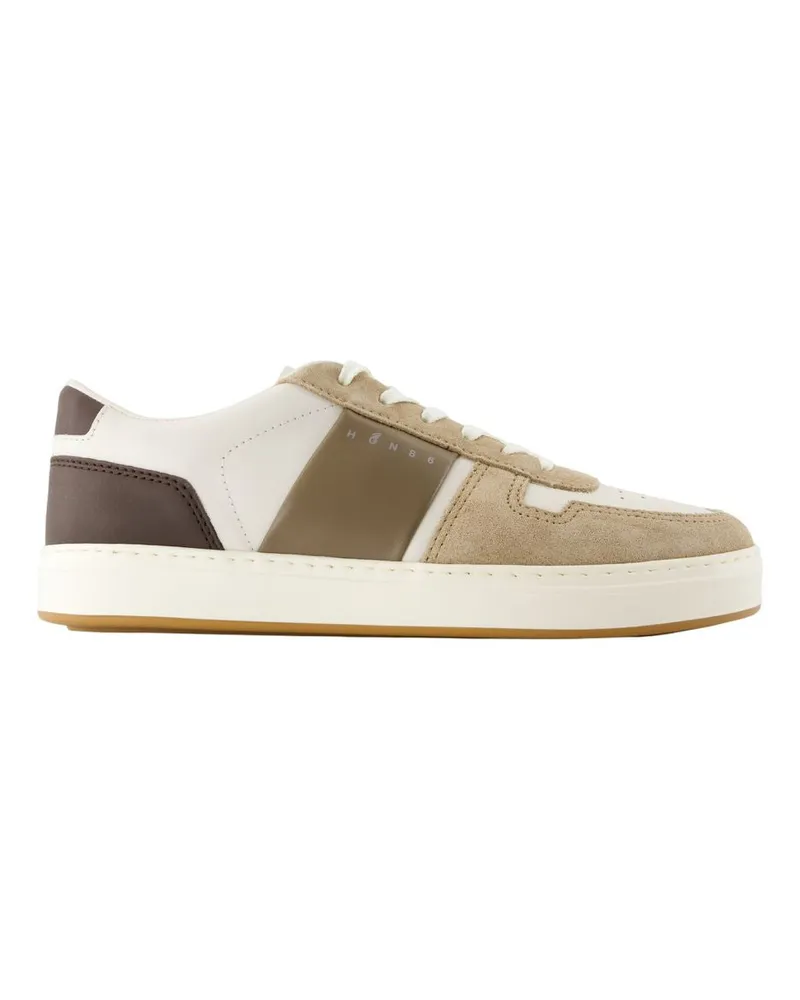 Hogan H668 Sneakers  Leder Beige Beige