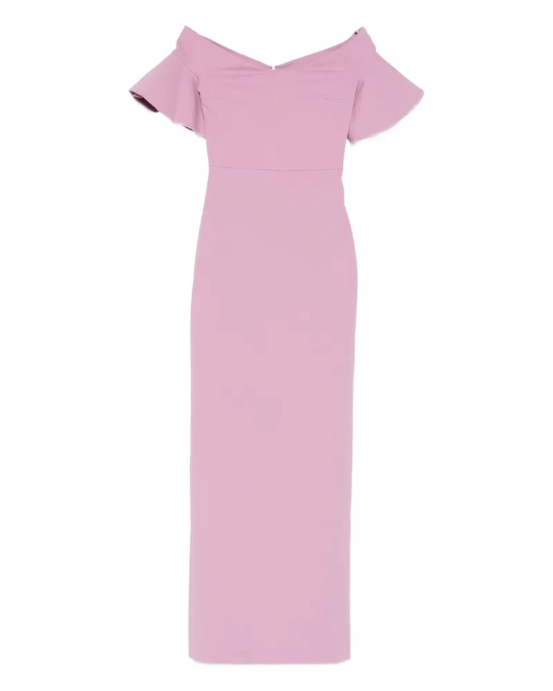 Solace London Cielo Maxikleid Pink