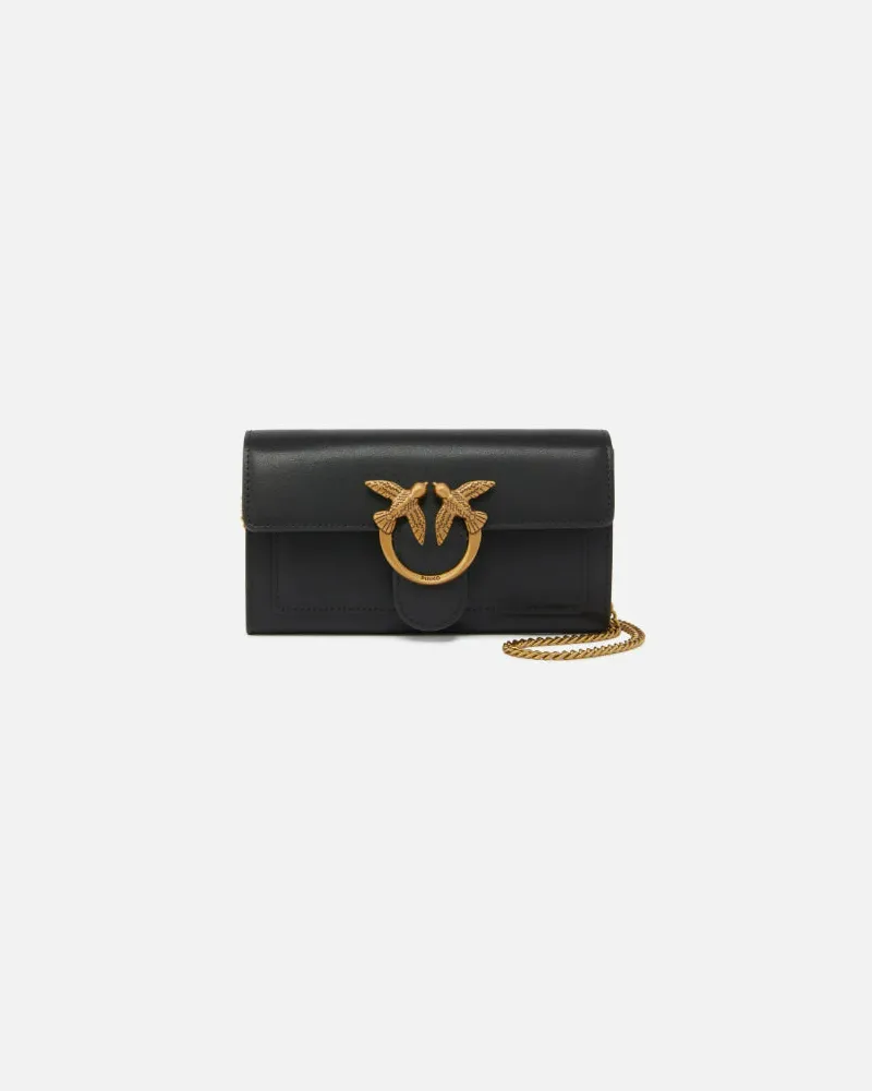 Pinko lieben eine Brieftasche Black