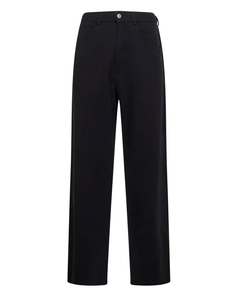 Maison Margiela Baumwollhose Black