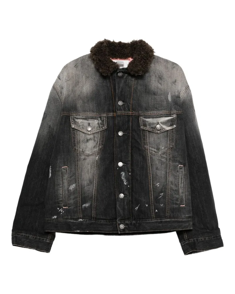 Acne Studios Jeansjacke Black