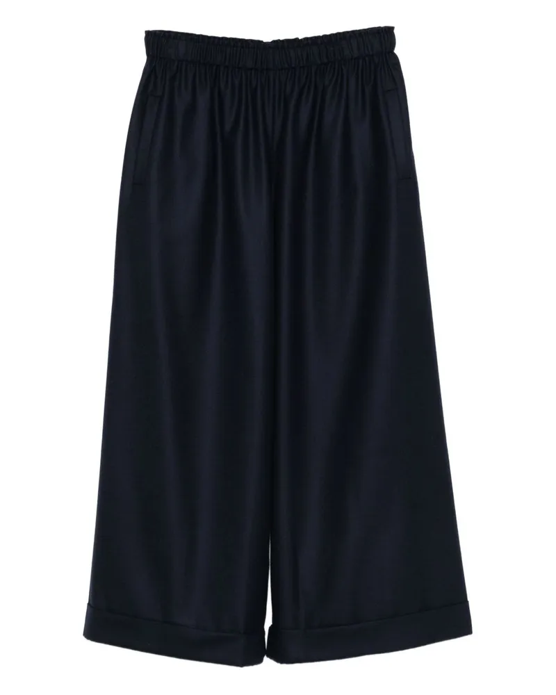 Daniela Gregis Wool Pyjama Hosen Blue