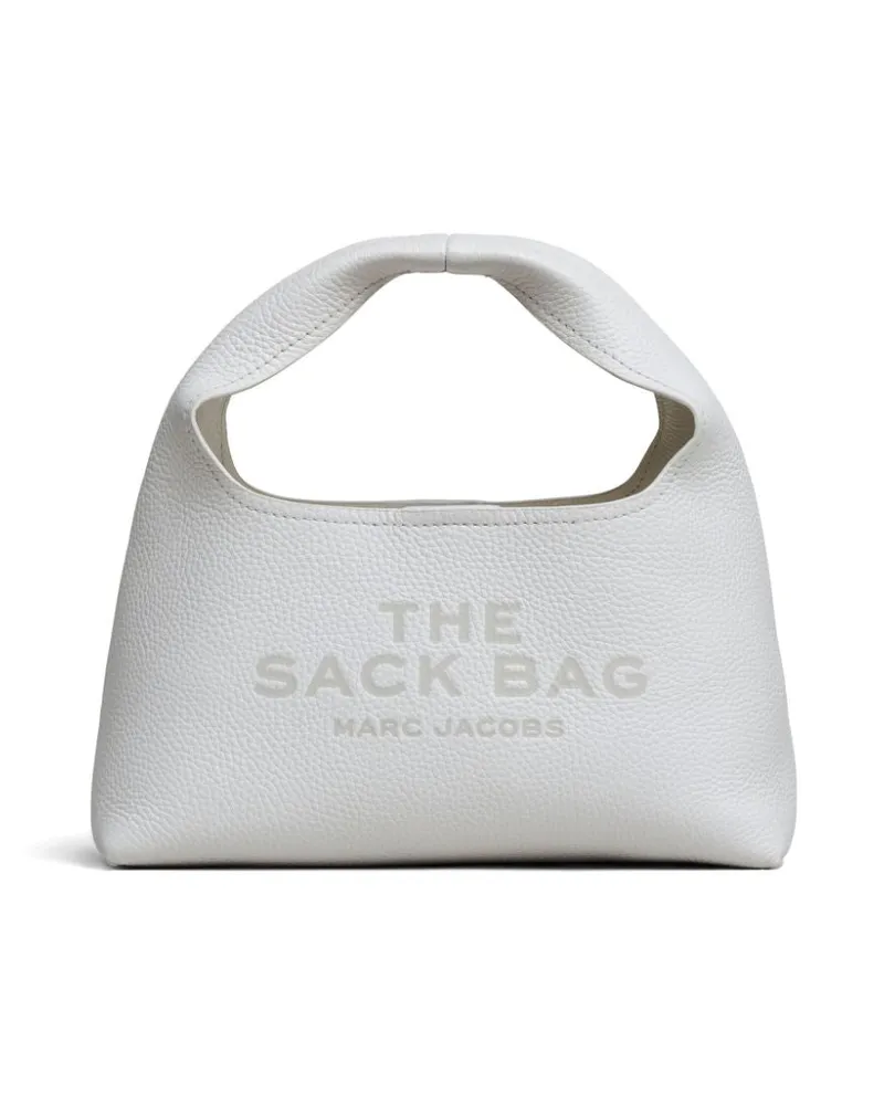 Marc Jacobs die Mini -Sack -Lederhandtasche White