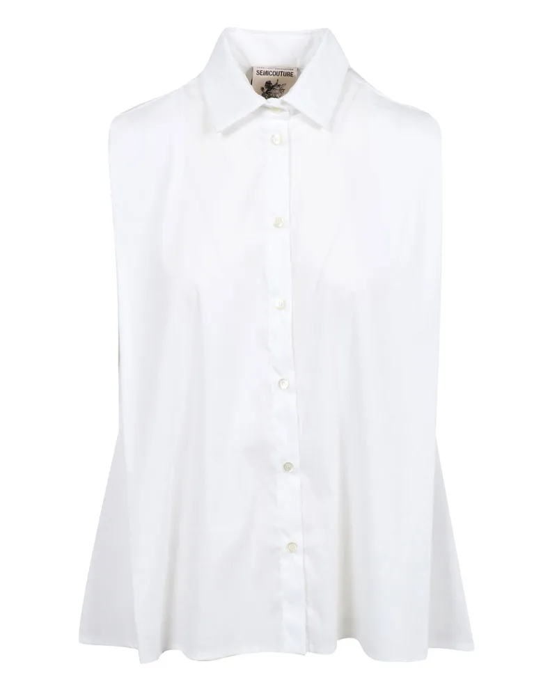 Semicouture Halbbluthemden weiß White