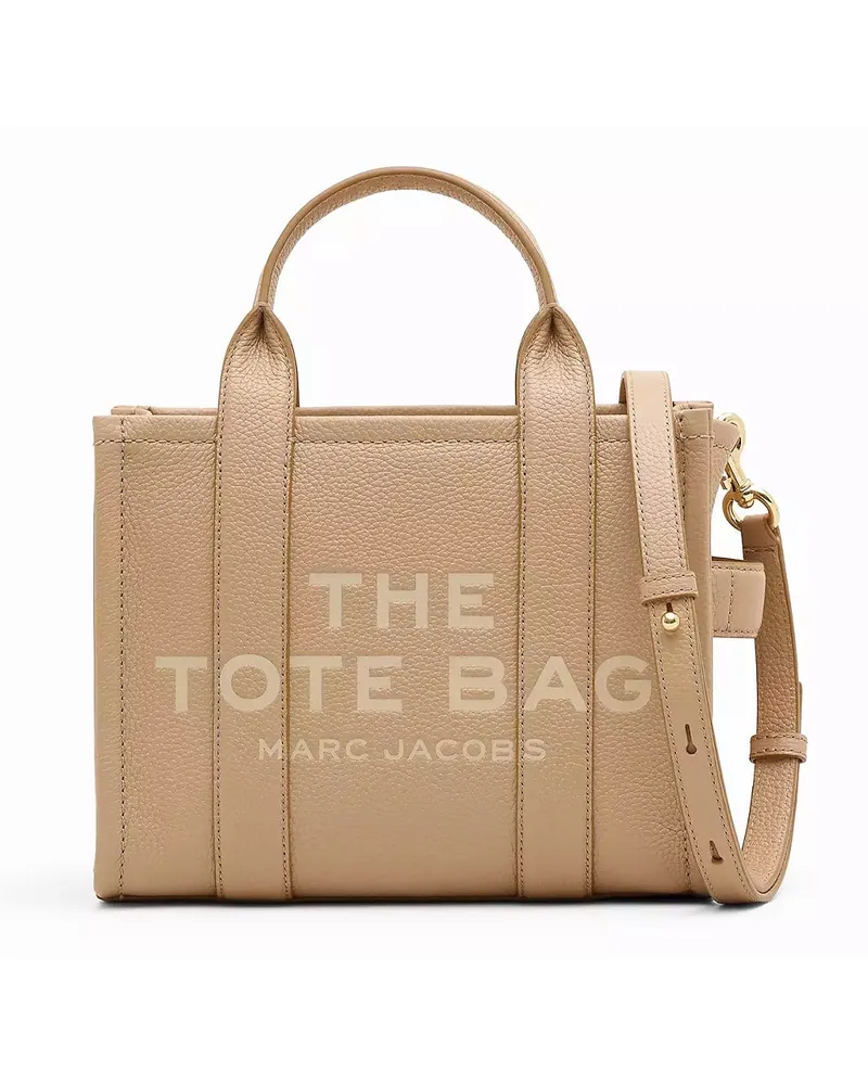 Marc Jacobs das Leder kleine Einkaufstasche Kamel Toni