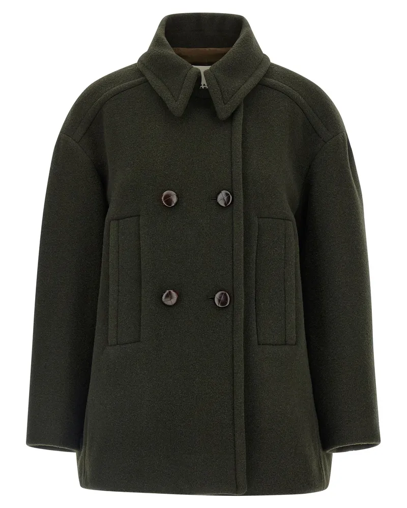 Isabel Marant Fiby' Mantel Green