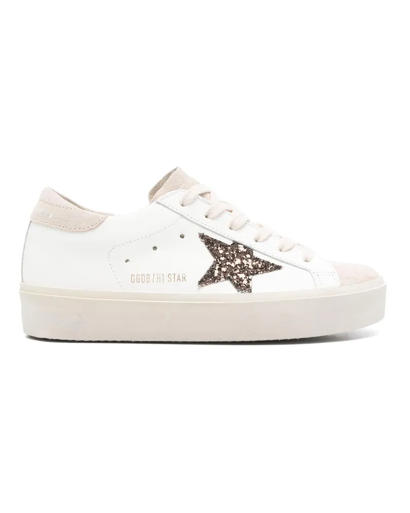 Golden Goose Golden Gänse -Turnschuhe White