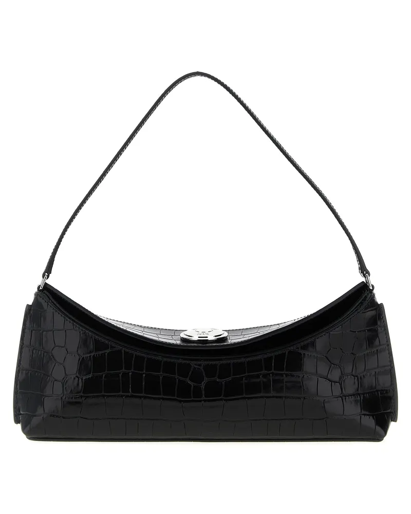 Jacquemus La Pochette Ovalo' Umhängetasche Black