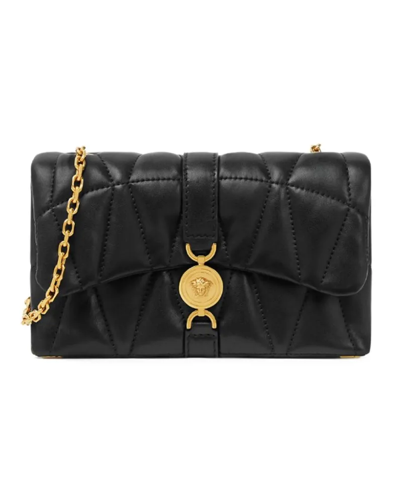 Versace Kleio Leder Mini -Tasche Black