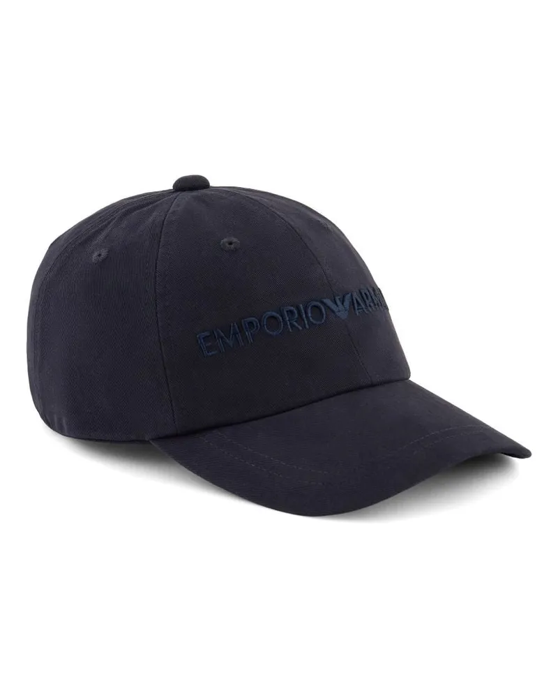 Emporio Armani Baseballkappe von  Logo Blue