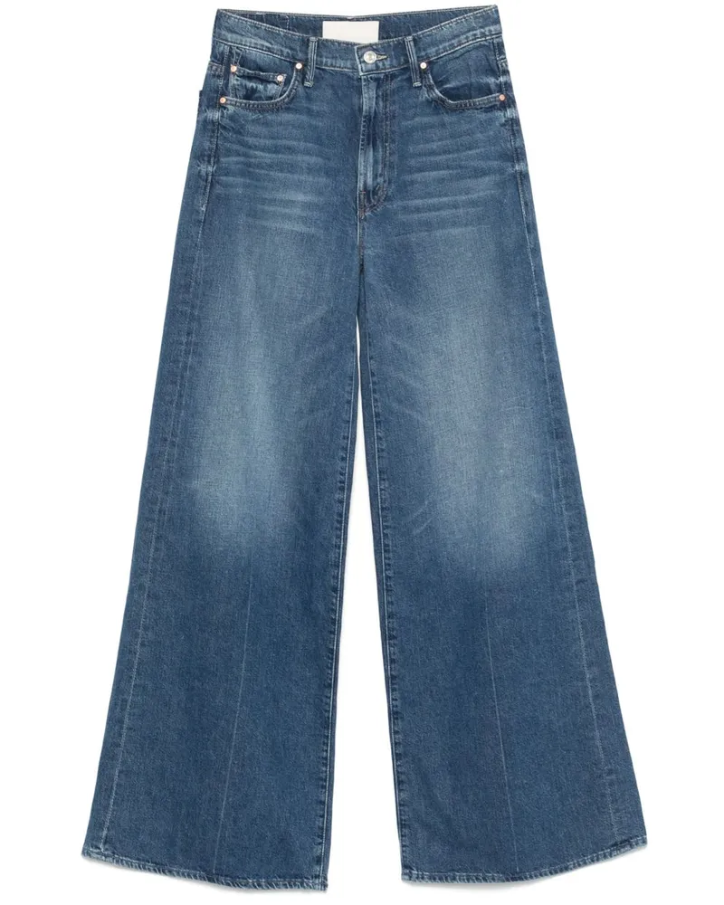 Mother Mutter die Undercover -Denim -Jeans Blue