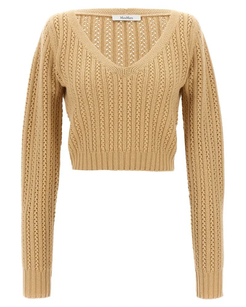 Max Mara Ifrem' Pullover Beige