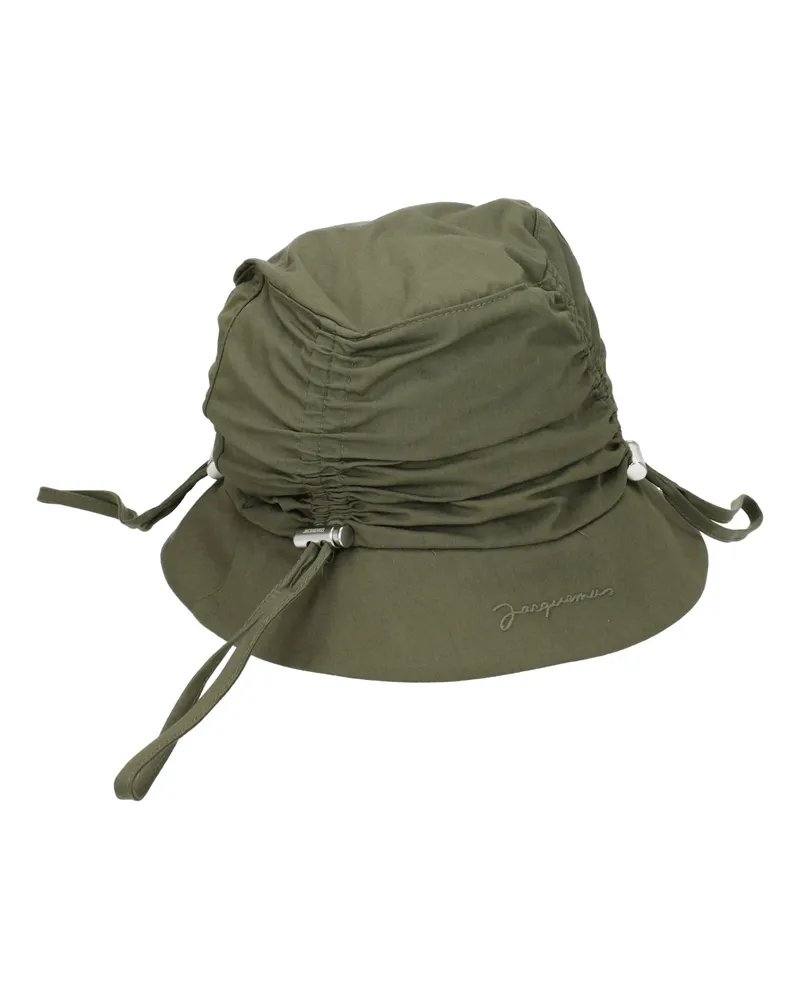 Jacquemus Herrens Hut Baumwolle Grün/Khaki -