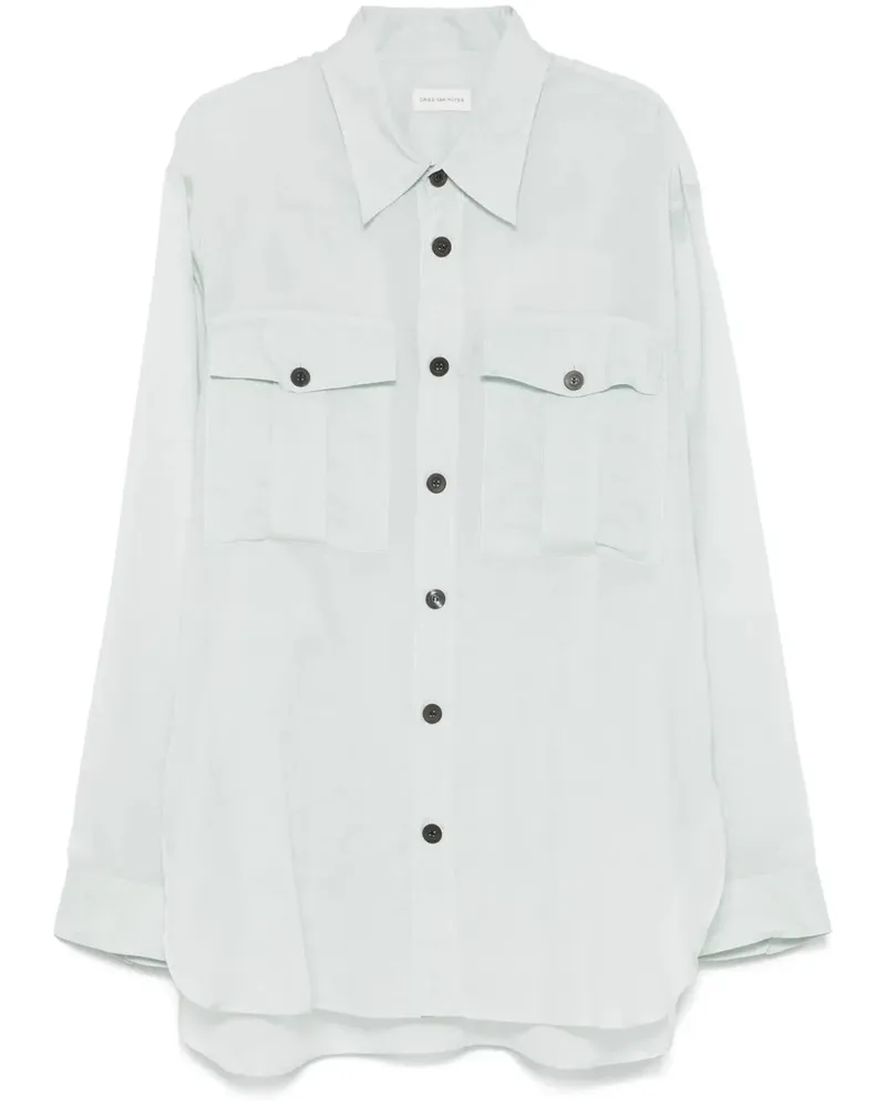 Dries van Noten DRIES VAN NETEN CROWSEY 1160 M.W. Shirt Ice Ice