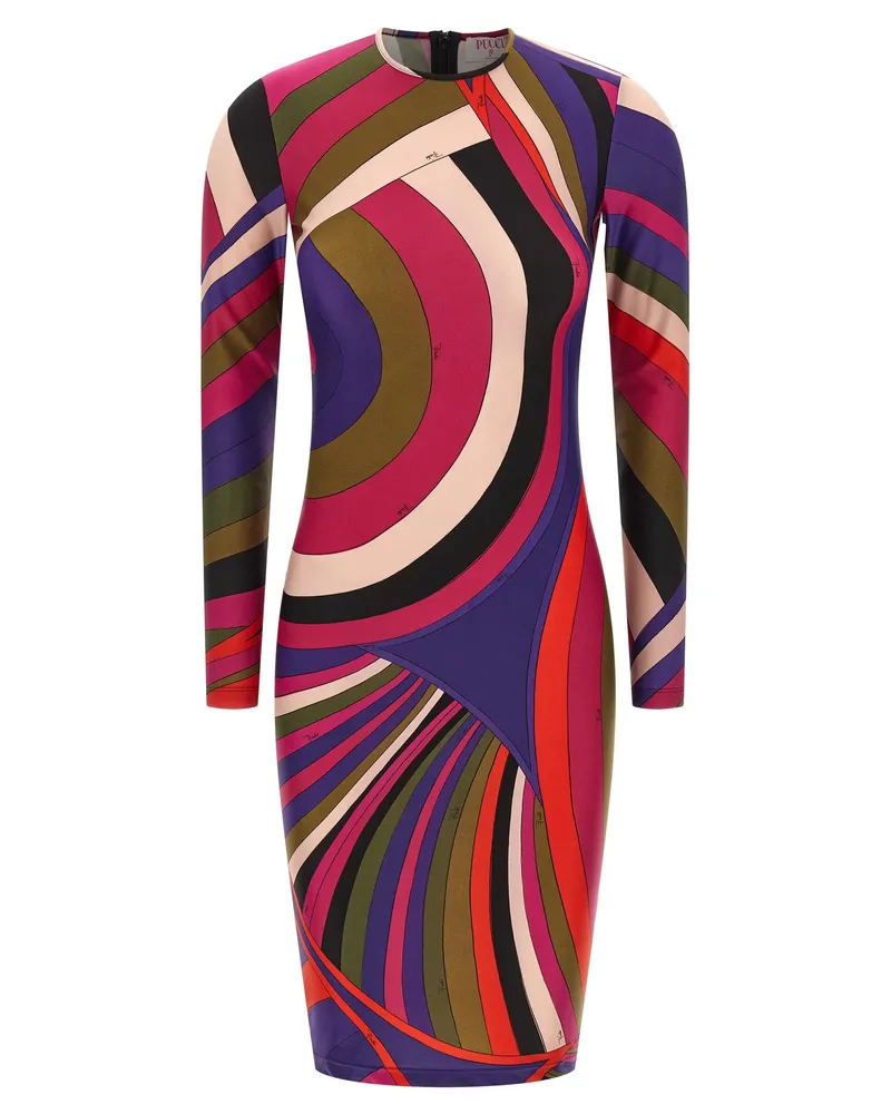 Emilio Pucci Iride' Kleid Multicolor