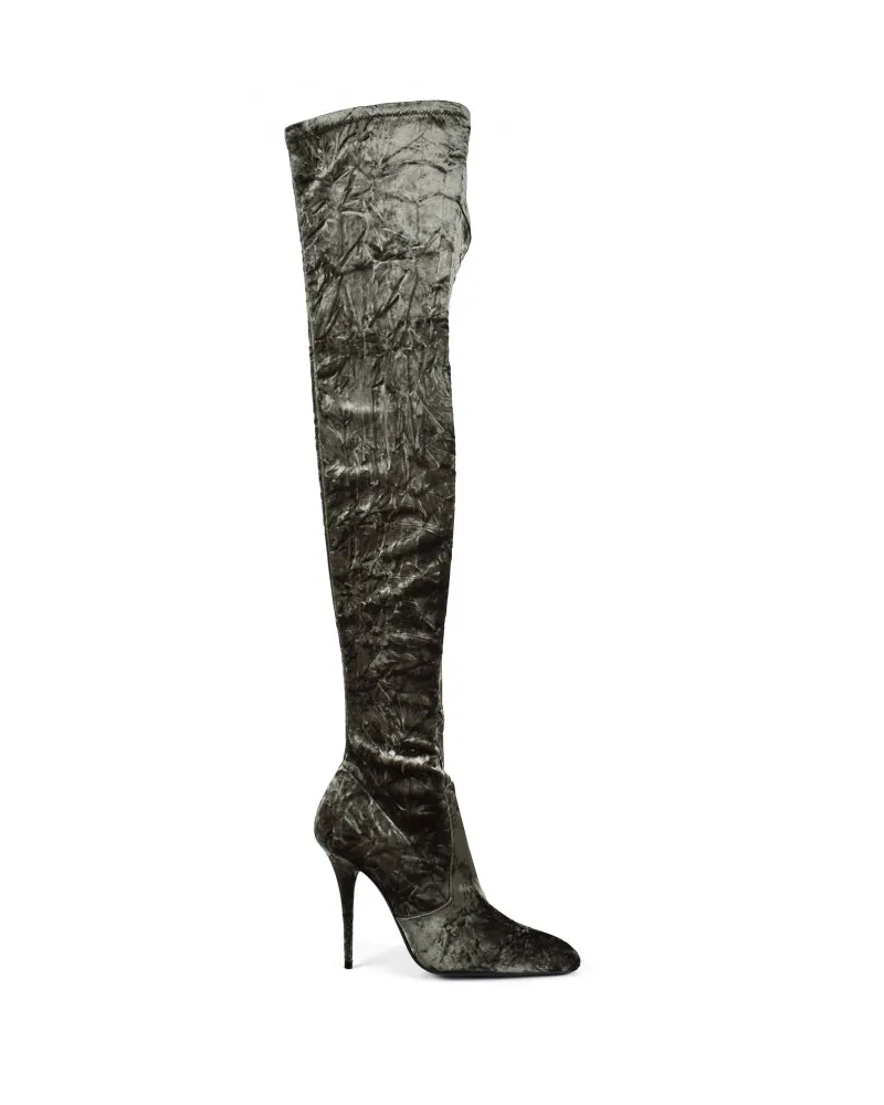 Saint Laurent Talia Oberschenkel hoch Green