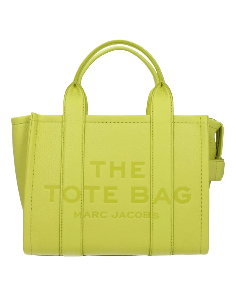 Marc Jacobs Handtaschen Frauen Ledergrün/Limoncello -