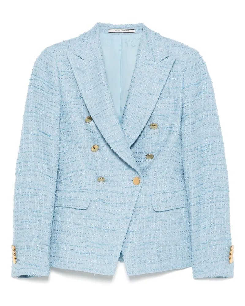 Tagliatore Cotton Single Breasted Jacke Clear