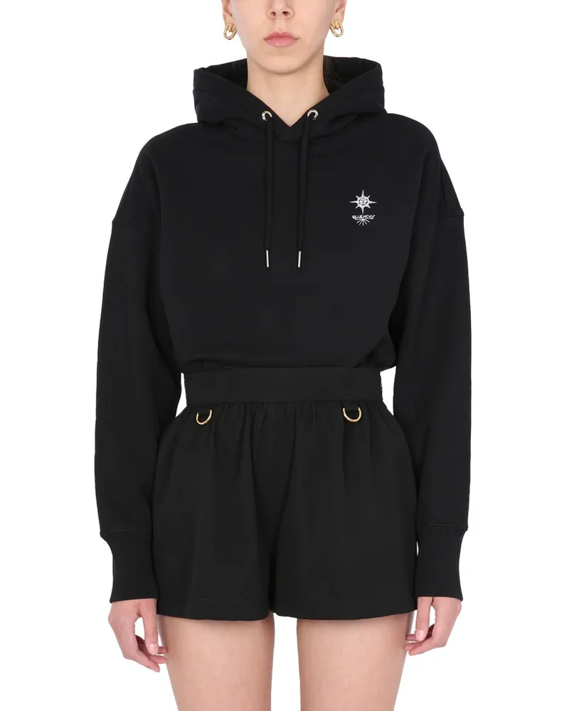 Givenchy übergroßes Fit Sweatshirt Black