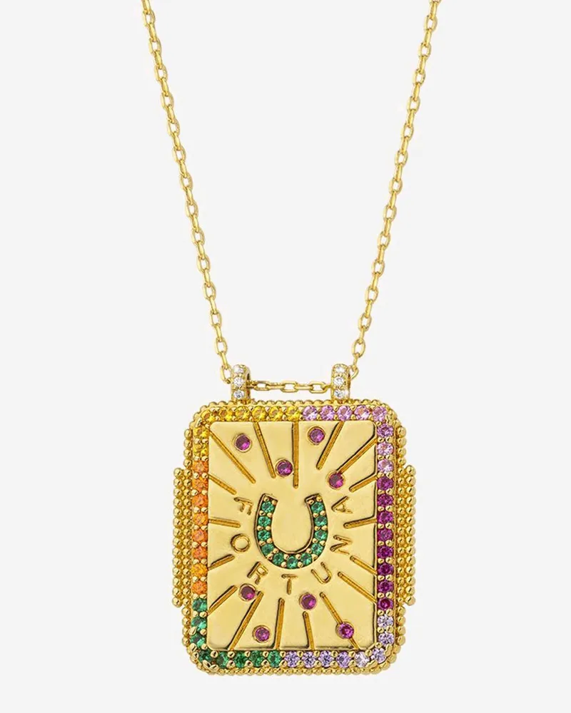 MYA BAY Bohemian Chance Halskette Yellow