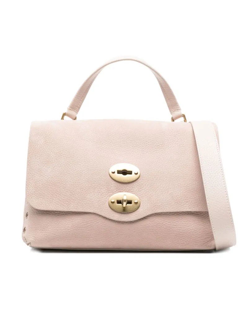 Zanellato Postina Jones Baby Wildleder Lederhandtasche Beige