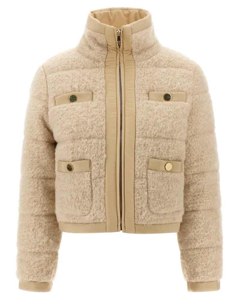 Pinko Raquel' Down Jacke Beige