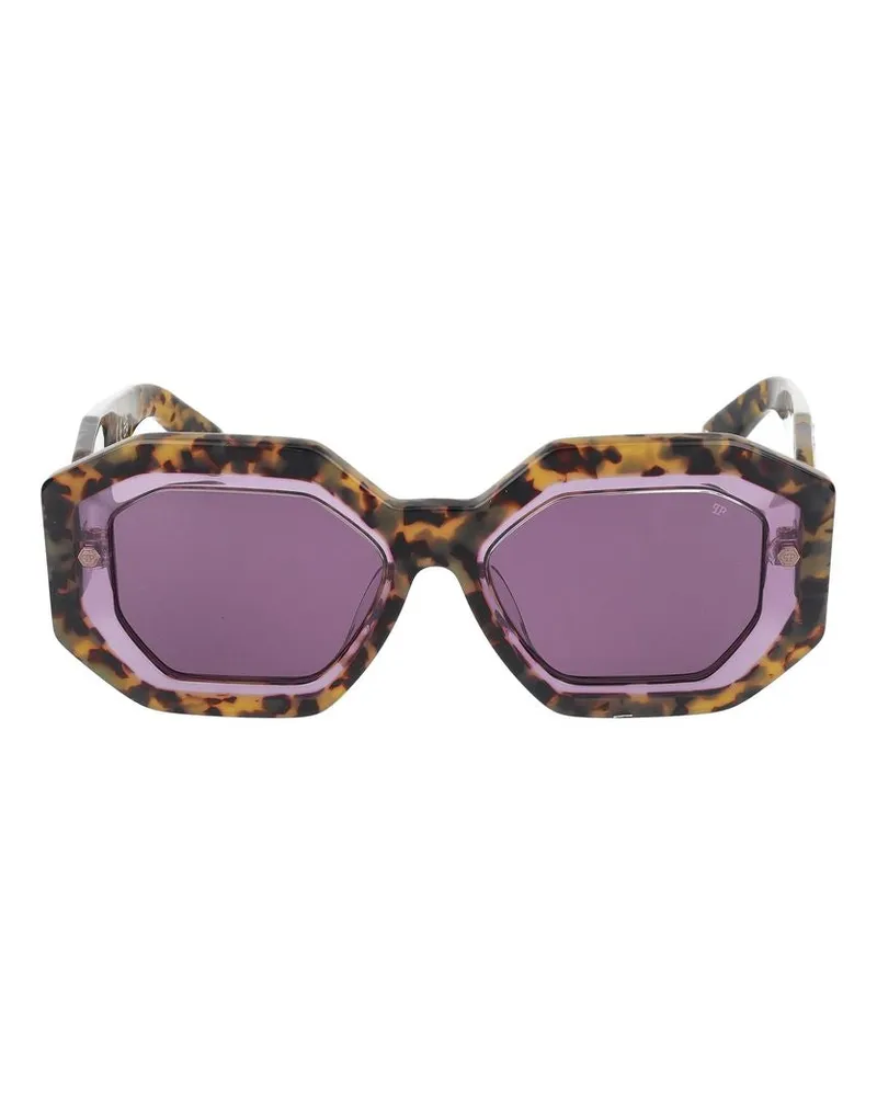 Philipp Plein Sonnenbrille  spp098 M 0778 Avana Giallo Chiaro Lucida /18/140 0778