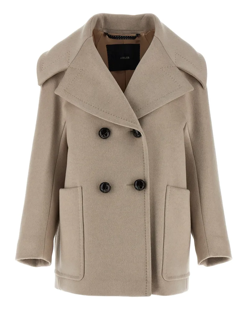 Max Mara Mantel „Mario“ von Beige