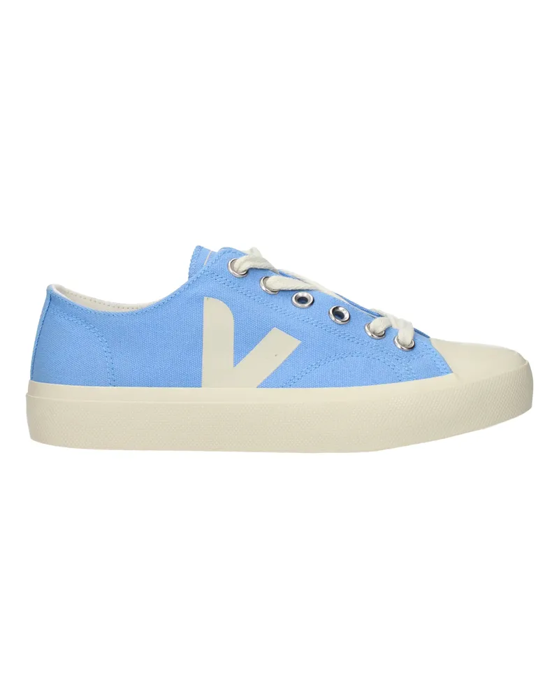 VEJA Wata Ii Damens Sneakers Stoff Himmelblau/Beige -