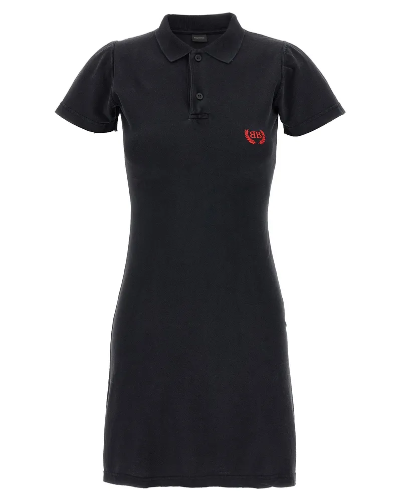 Balenciaga Polokleid „Laurel Classic Black