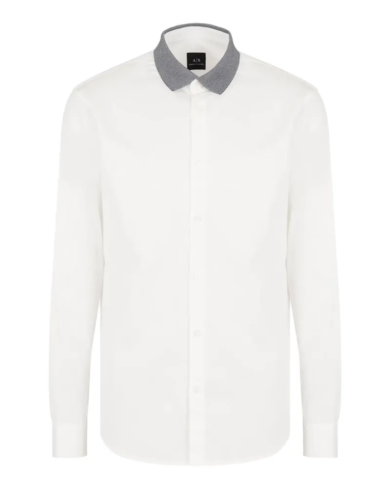 Armani Exchange Shirts Beige Beige