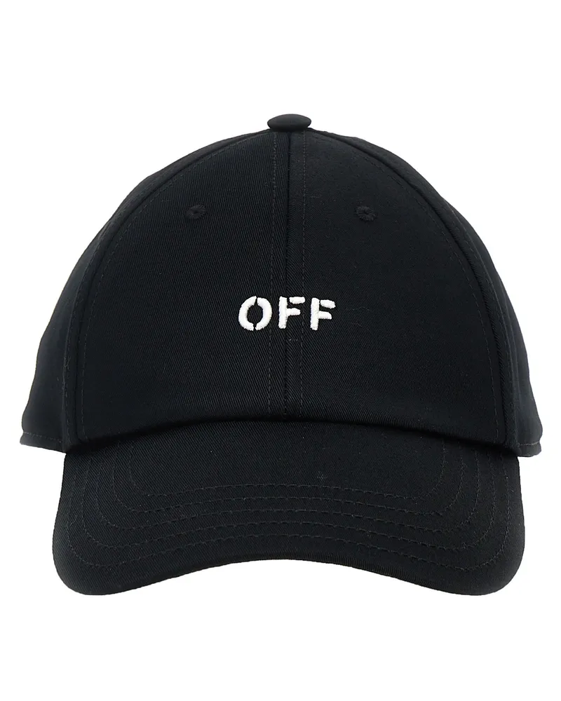 OFF-WHITE Off Stamp' Cap Weiß