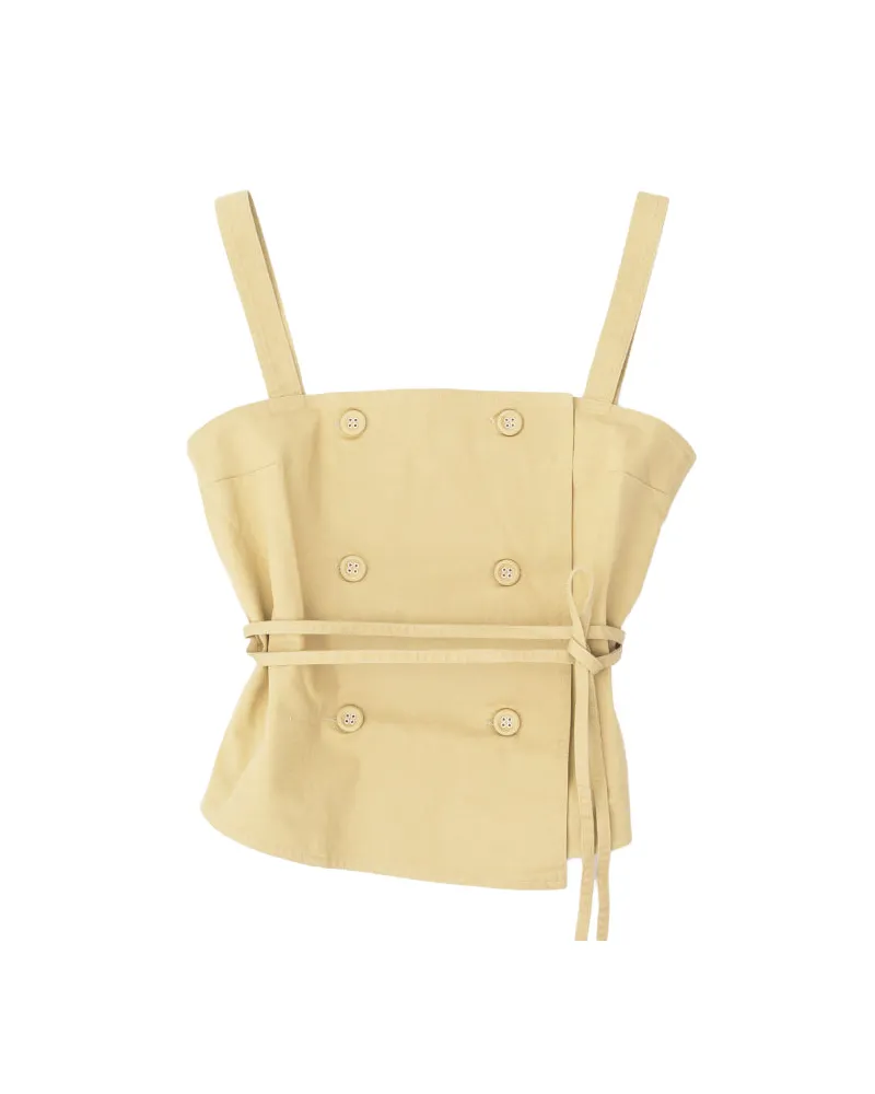 Officine Generale Top Beige Beige