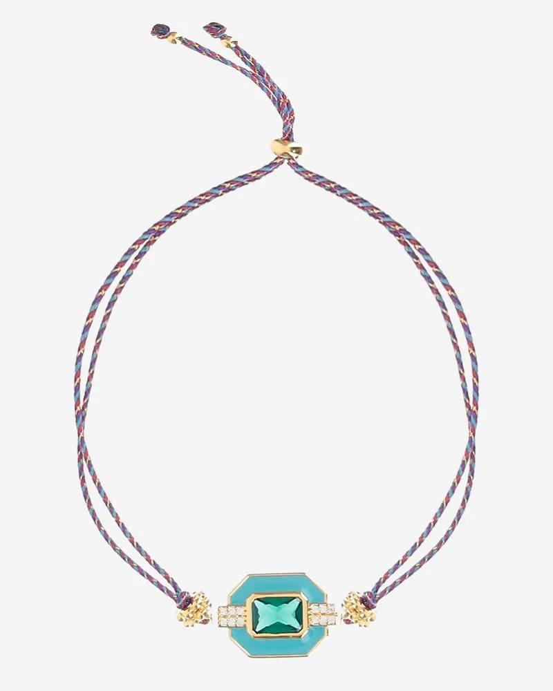 MYA BAY Art Deco Türkis Armband Red